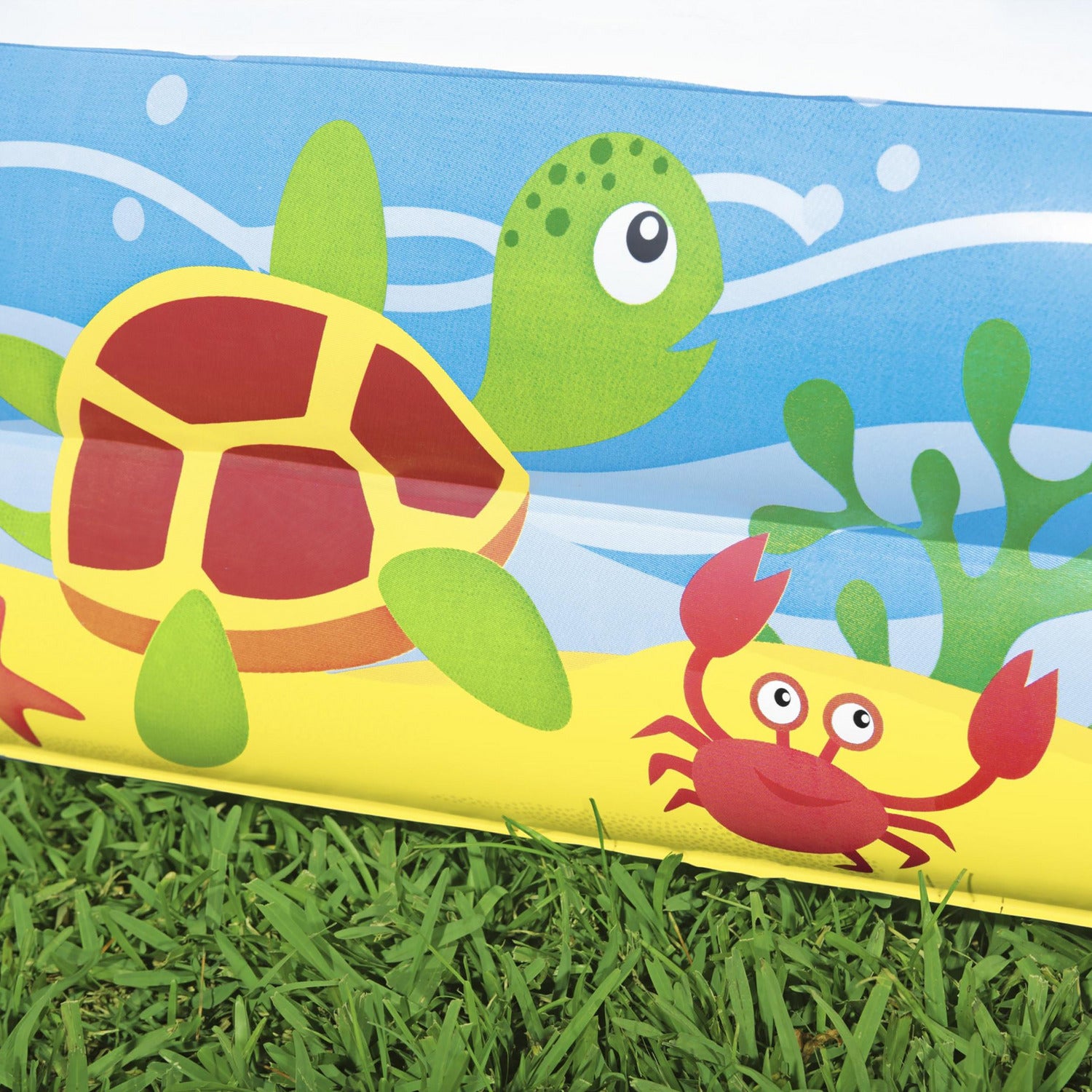 BESTWAY - Piscina per Bambini Pesci Tropicali con tetto di protezione solare - h114x140x140 cm