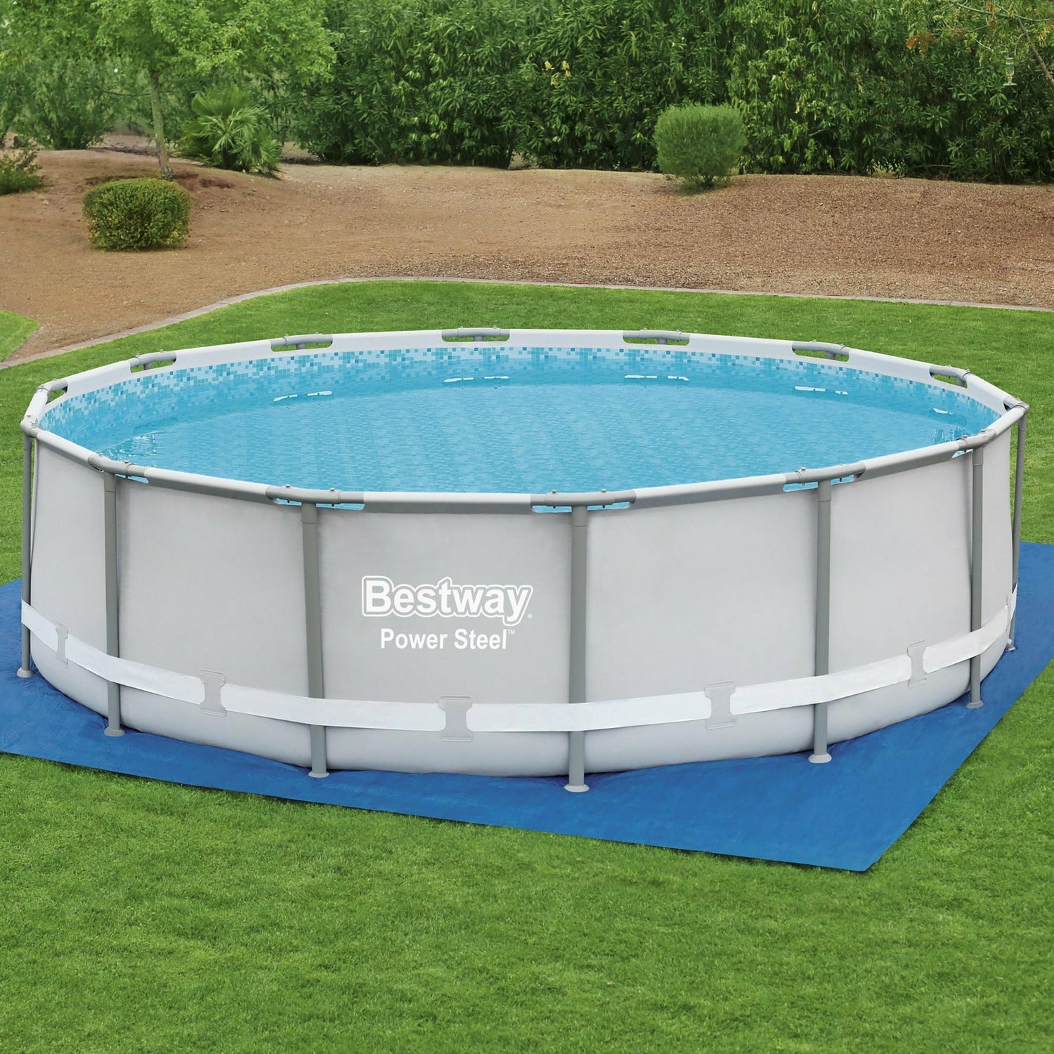 BESTWAY - Tappeto sotto piscina Quadrato da 488x488 cm