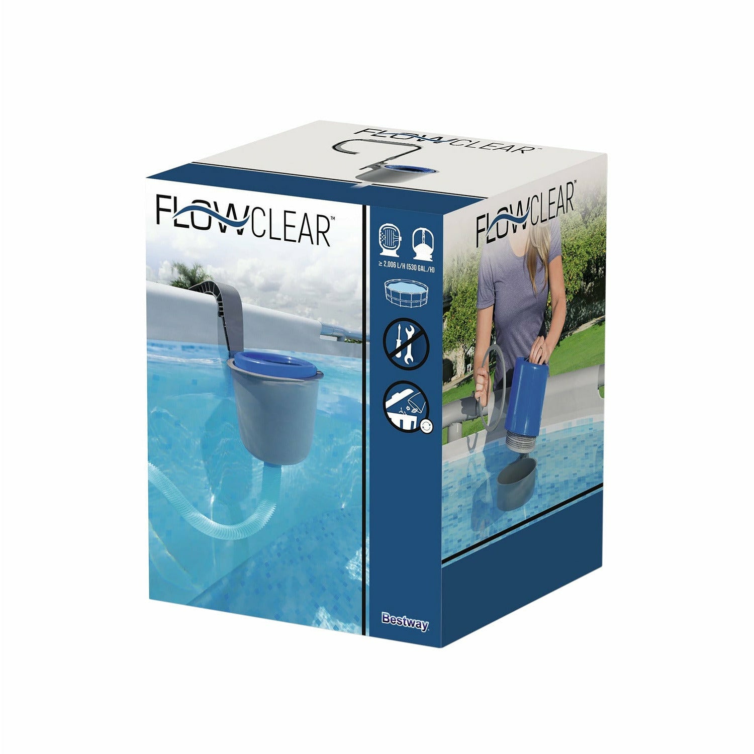 BESTWAY - Skimmer da parete per piscine rettangolari ed ovali
