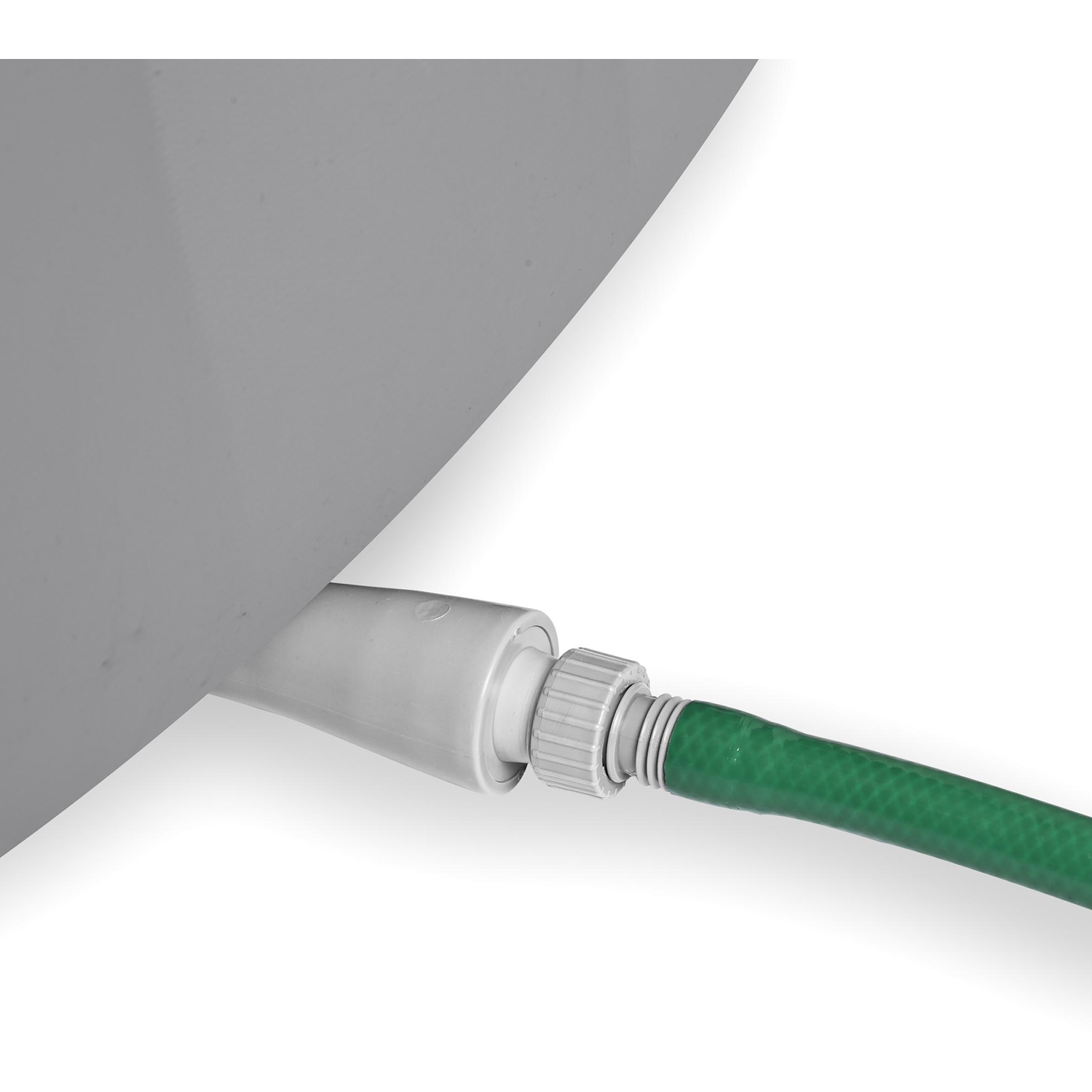 BESTWAY - Vasca Idromassaggio Lay-Z Spa fino a 3 posti colore grigio argento - altezza 66cm diametro 170cm