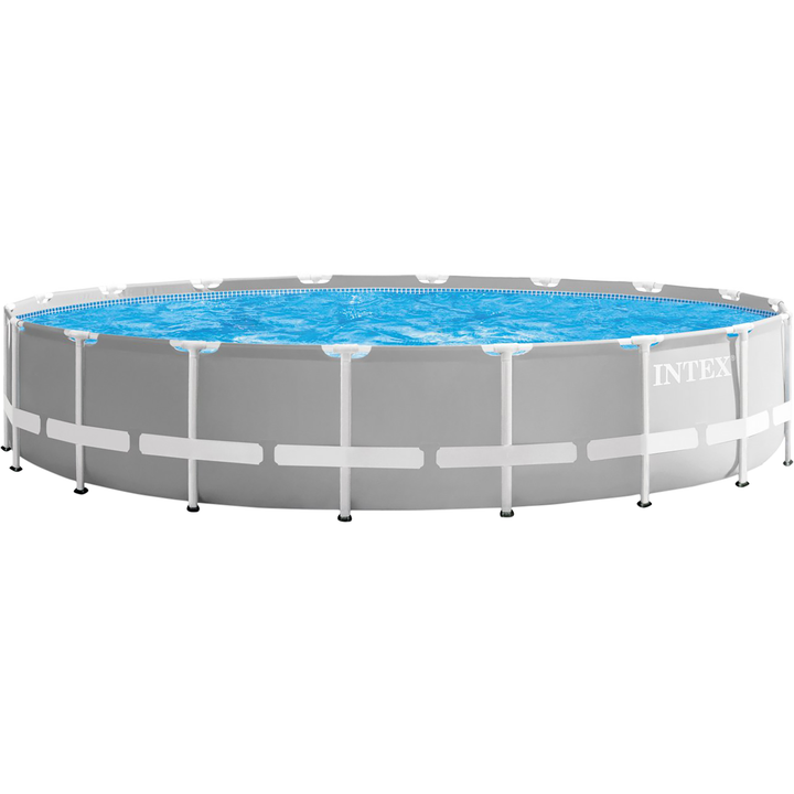 INTEX - Piscina Rotonda Prisma Frame - altezza 122 cm diametro 549 cm