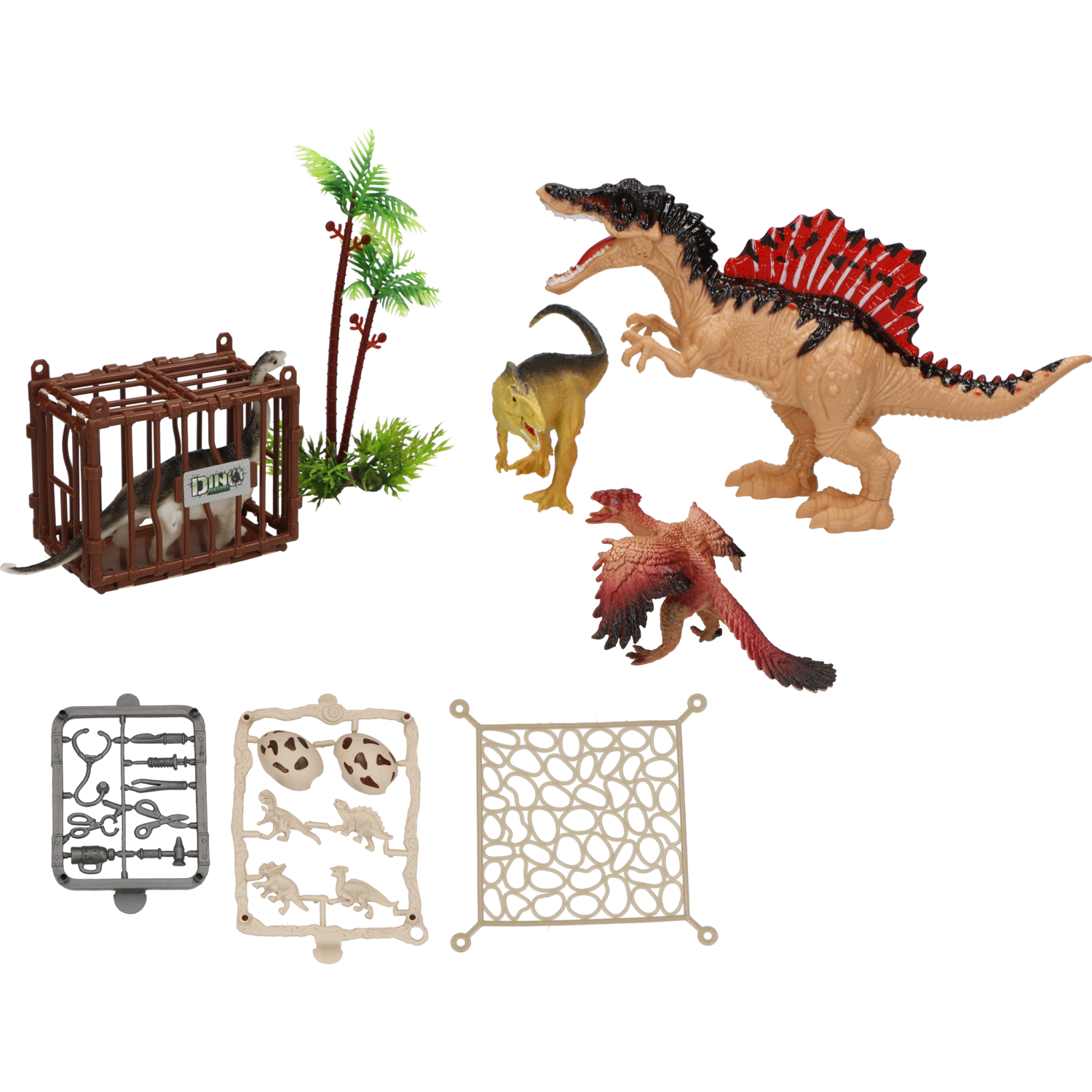 TU GIOCHI - Dinosauri set soldati e accessori Dino Paradise