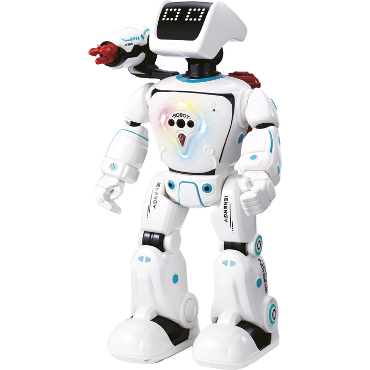 TU GIOCHI - Robot Ibrido Parlante a Infrarossi con LED G-Rocket