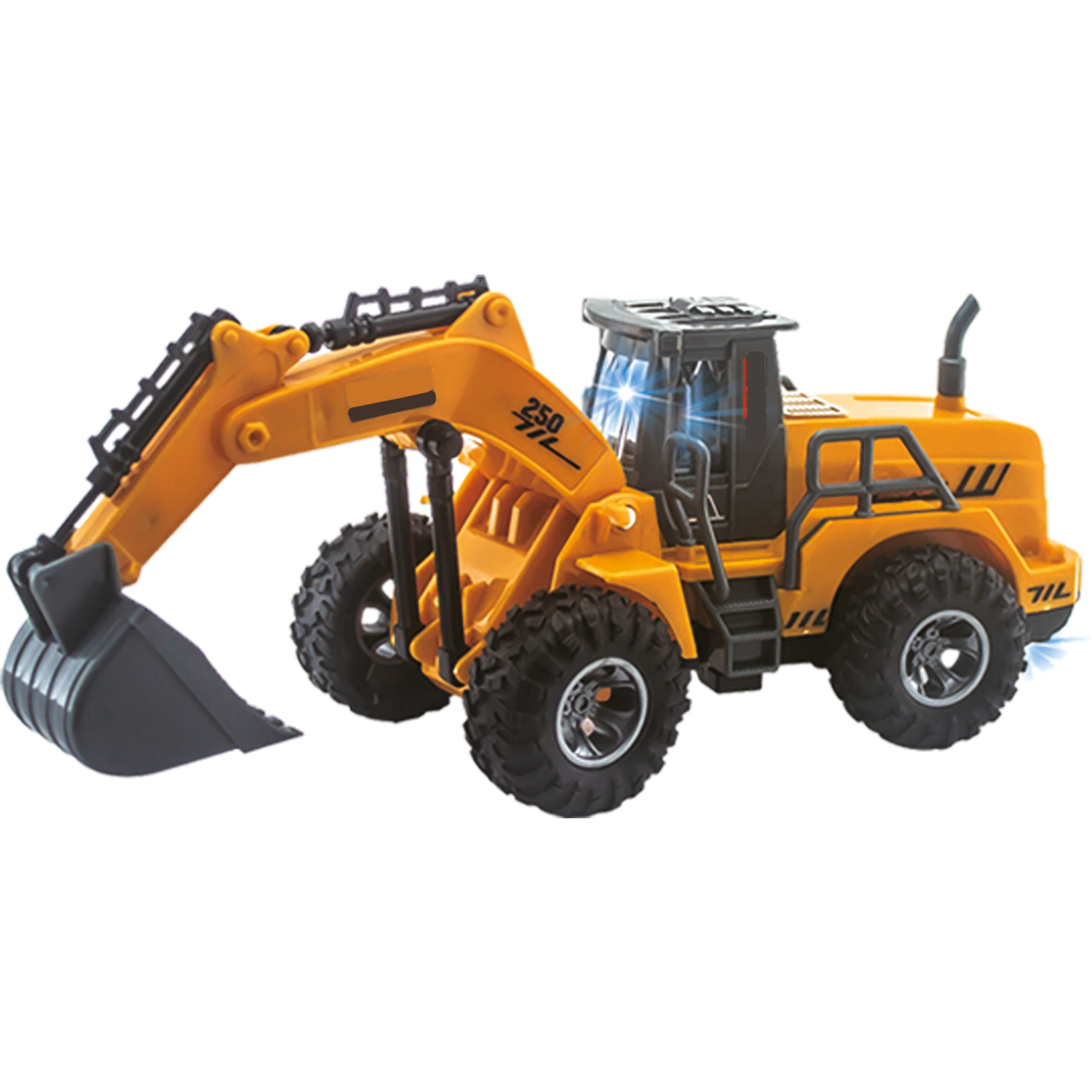 TU GIOCHI - Mezzo Radiocomandato con LED - I Giganti delle Costruzioni