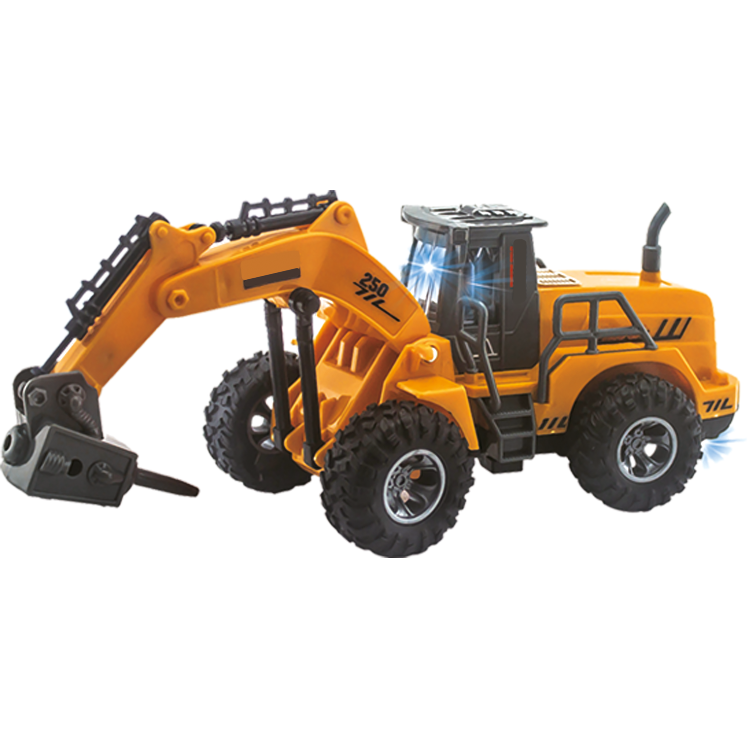 TU GIOCHI - Mezzo Radiocomandato con LED - I Giganti delle Costruzioni