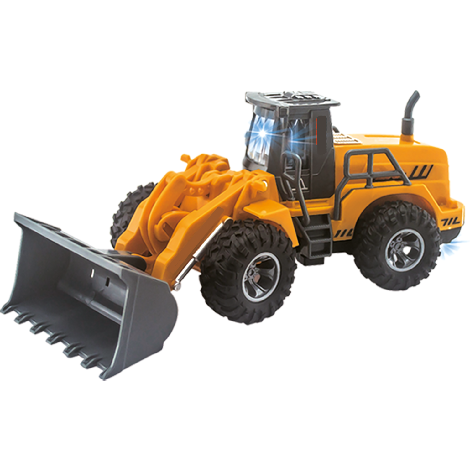 TU GIOCHI - Mezzo Radiocomandato con LED - I Giganti delle Costruzioni