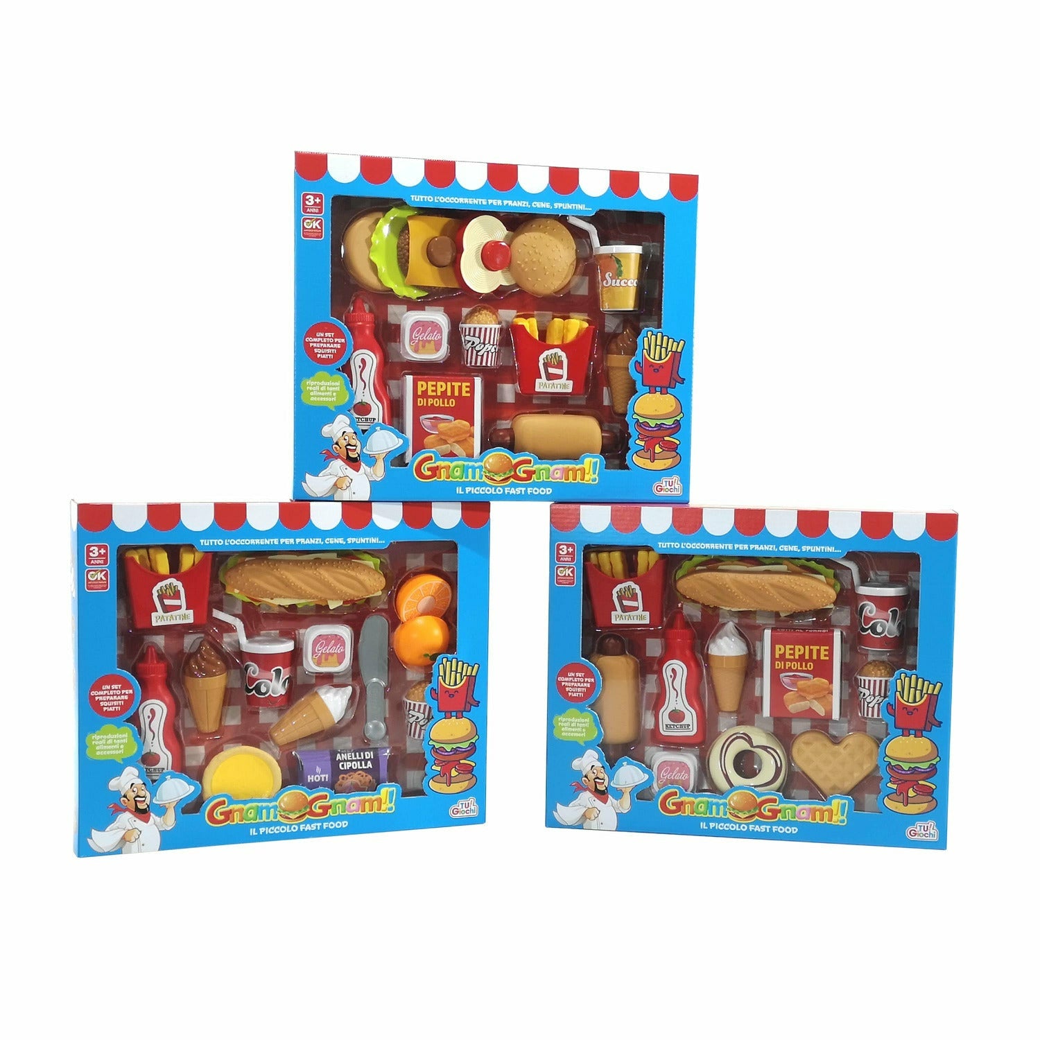 TU GIOCHI - Il piccolo fast food - Gnam Gnam