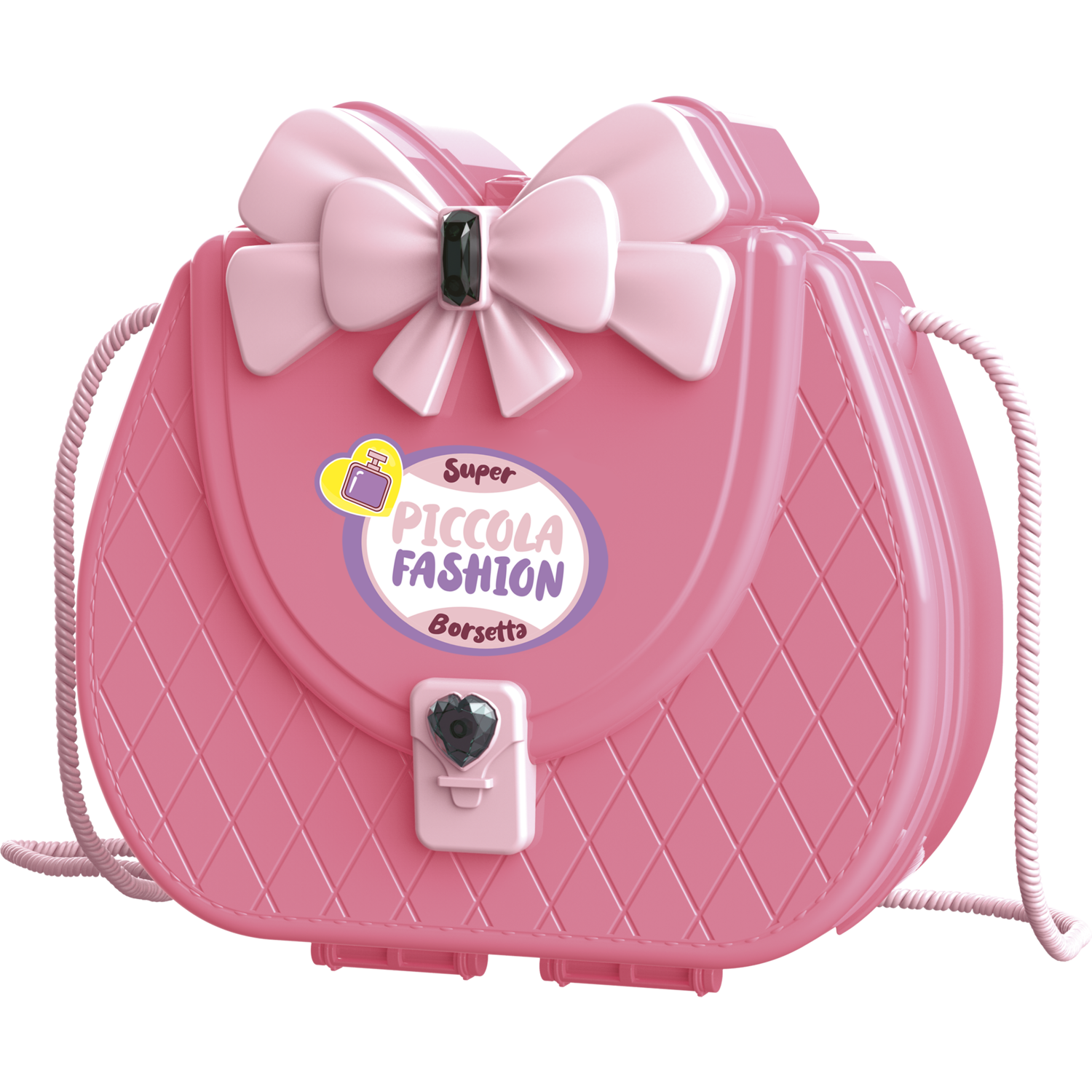 TU GIOCHI - Borsetta Super Piccola Fashion - Set Bellezza 16 Pezzi con Tracolla