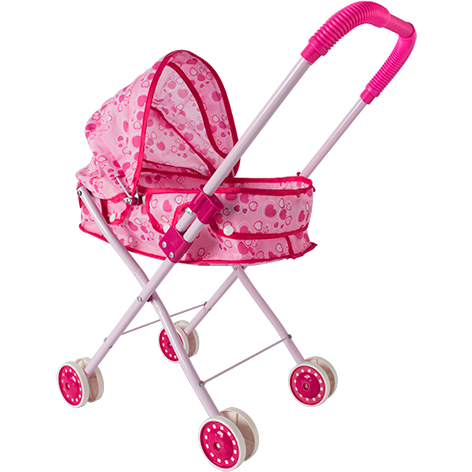 TU GIOCHI - Carrozzina Noemi per Bambole – Passeggino Giocattolo per Bambini