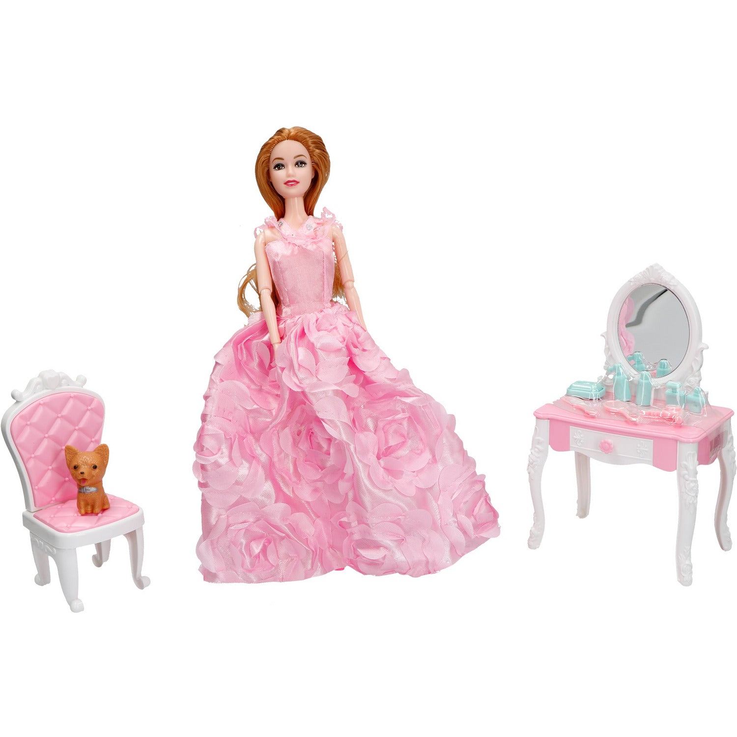 TU GIOCHI - Karima Fashion Style - Bambola con Consolle e Accessori