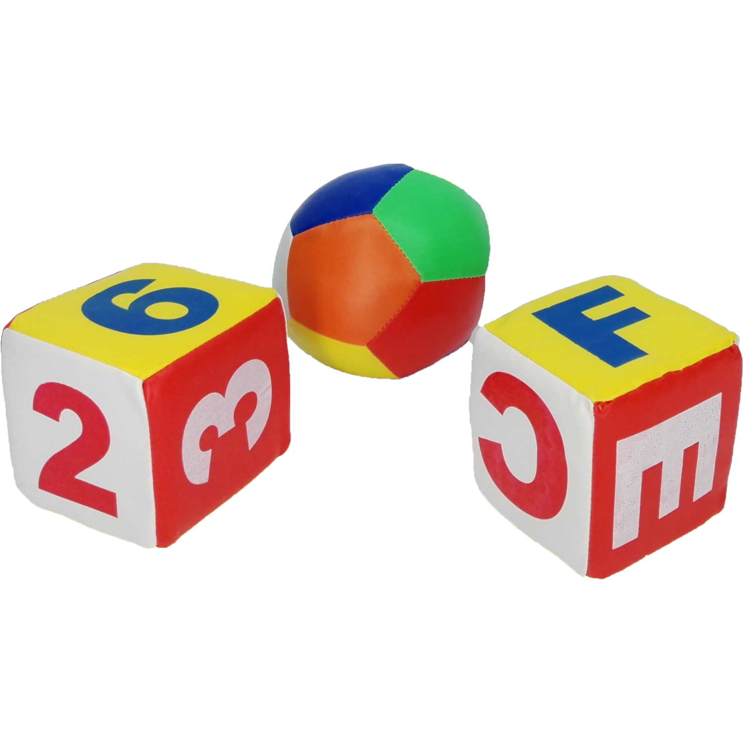 TU GIOCHI - Palla e Cubi con Sonagli 3 pezzi - Gioca & Impara