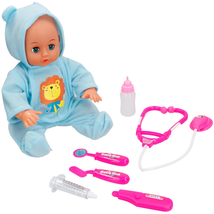 TU GIOCHI - Bambola Bebè bua con tanti accessori