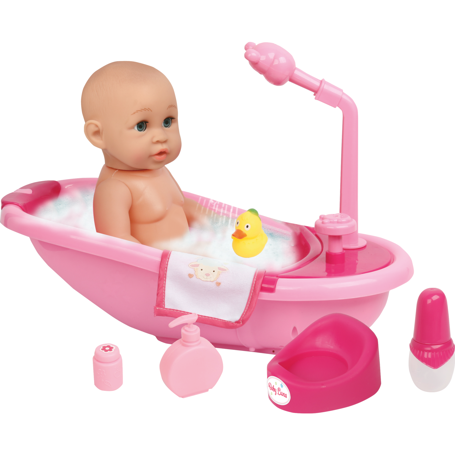 TU GIOCHI - Bambola Baby Luna Bagnetto