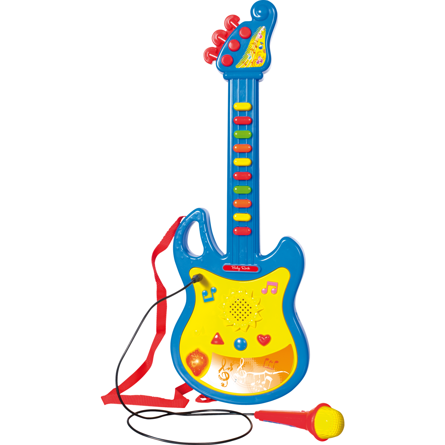 TU GIOCHI - Baby Rock Chitarrina con Microfono e Luci - Gioca e Impara