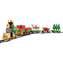 VESTIAMO CASA GRAN NATALE - Treno Express Christmas - Lunghezza ferrovia 410 cm