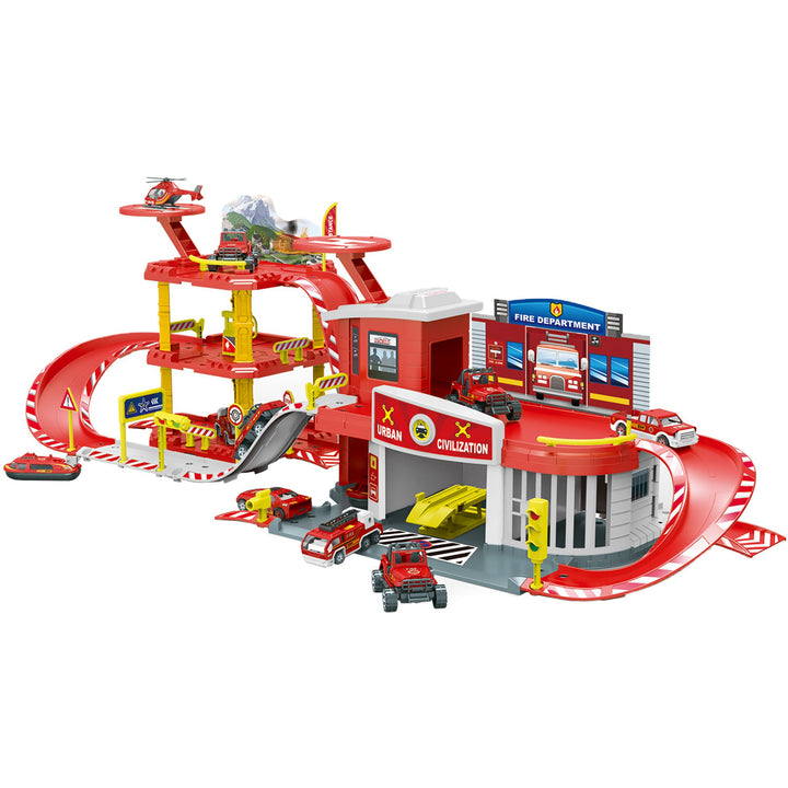 TU GIOCHI - Parcheggio 82 pezzi 3 versioni disponibili - Pompieri Poli –  Shop On Line Happy Casa Store