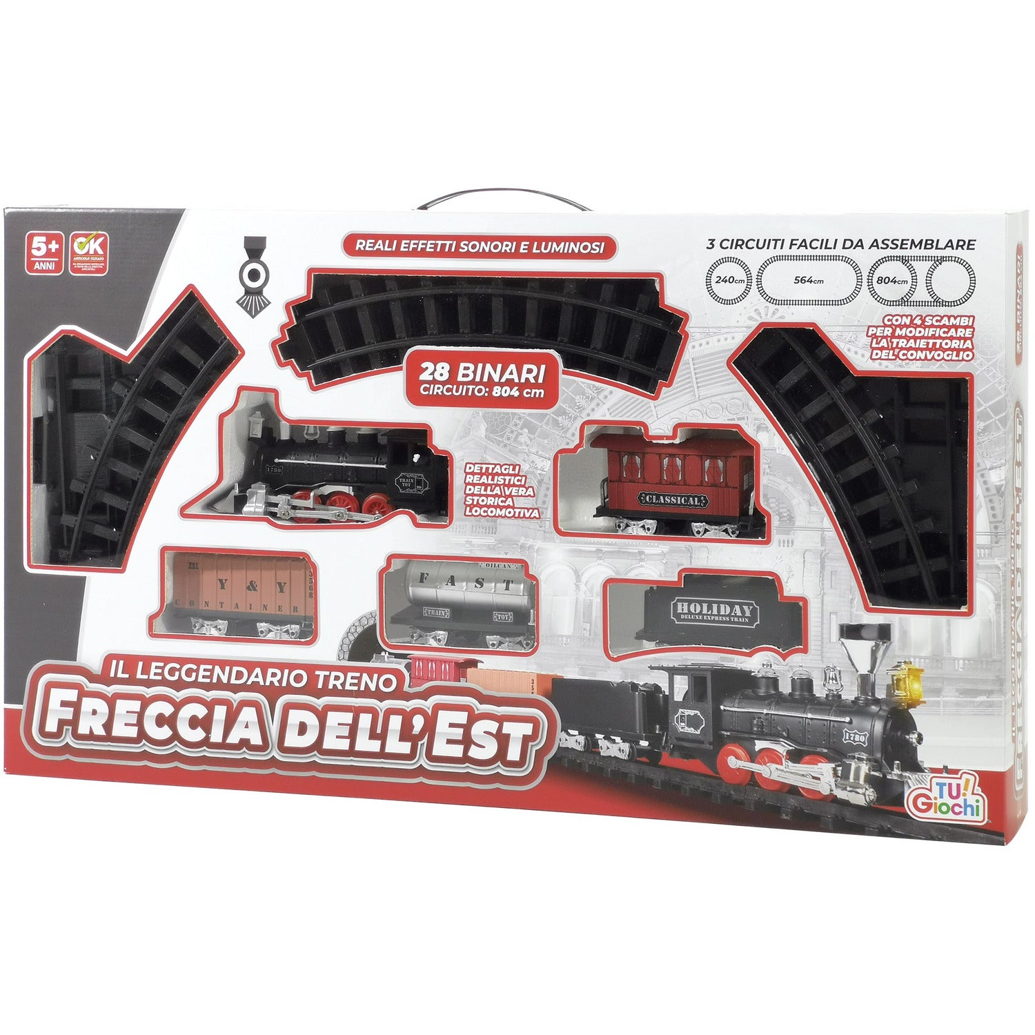 TU GIOCHI - Treno Giocattolo Il leggendario Treno Freccia dell’Est