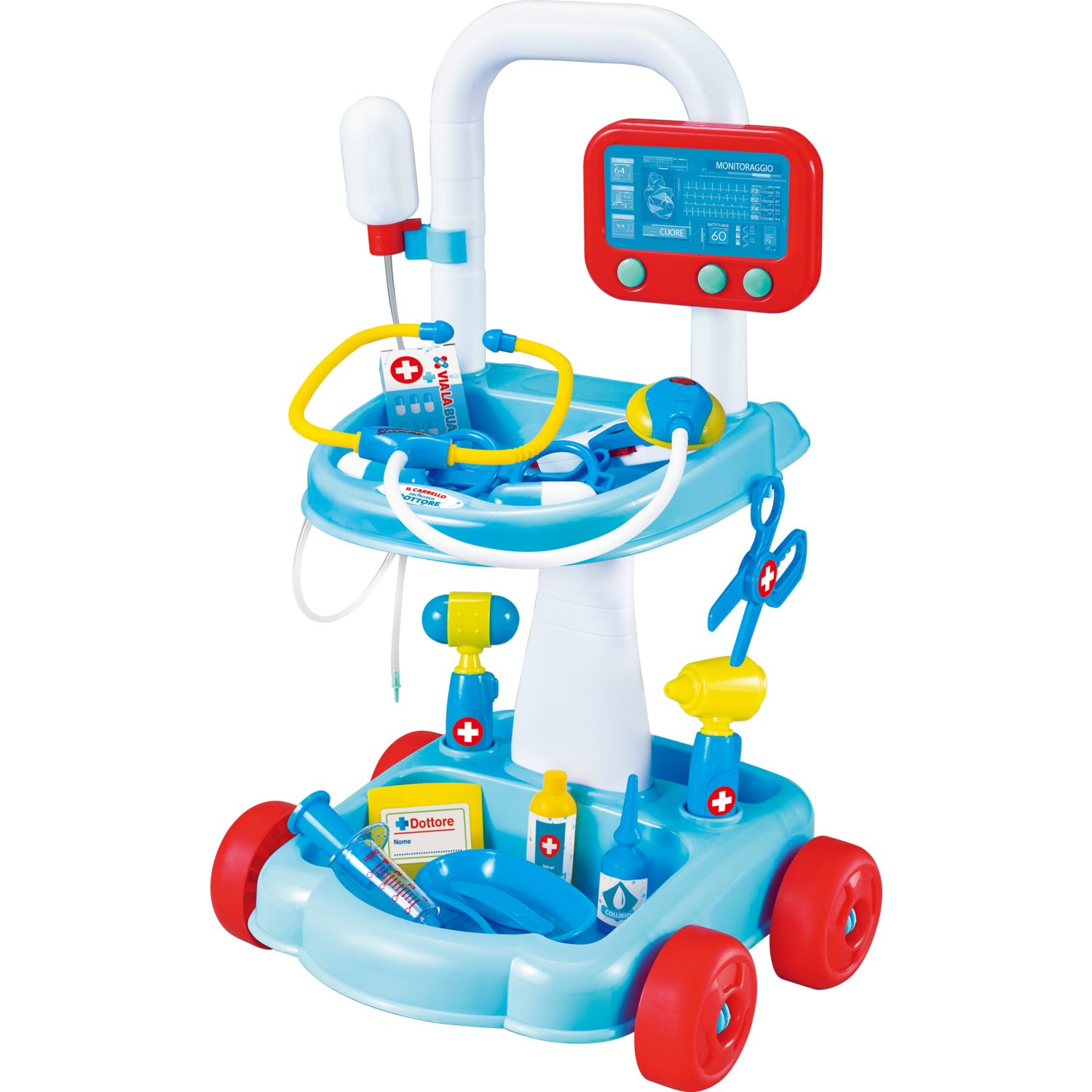 TU GIOCHI - Il Carrello del Piccolo Dottore 33 pezzi