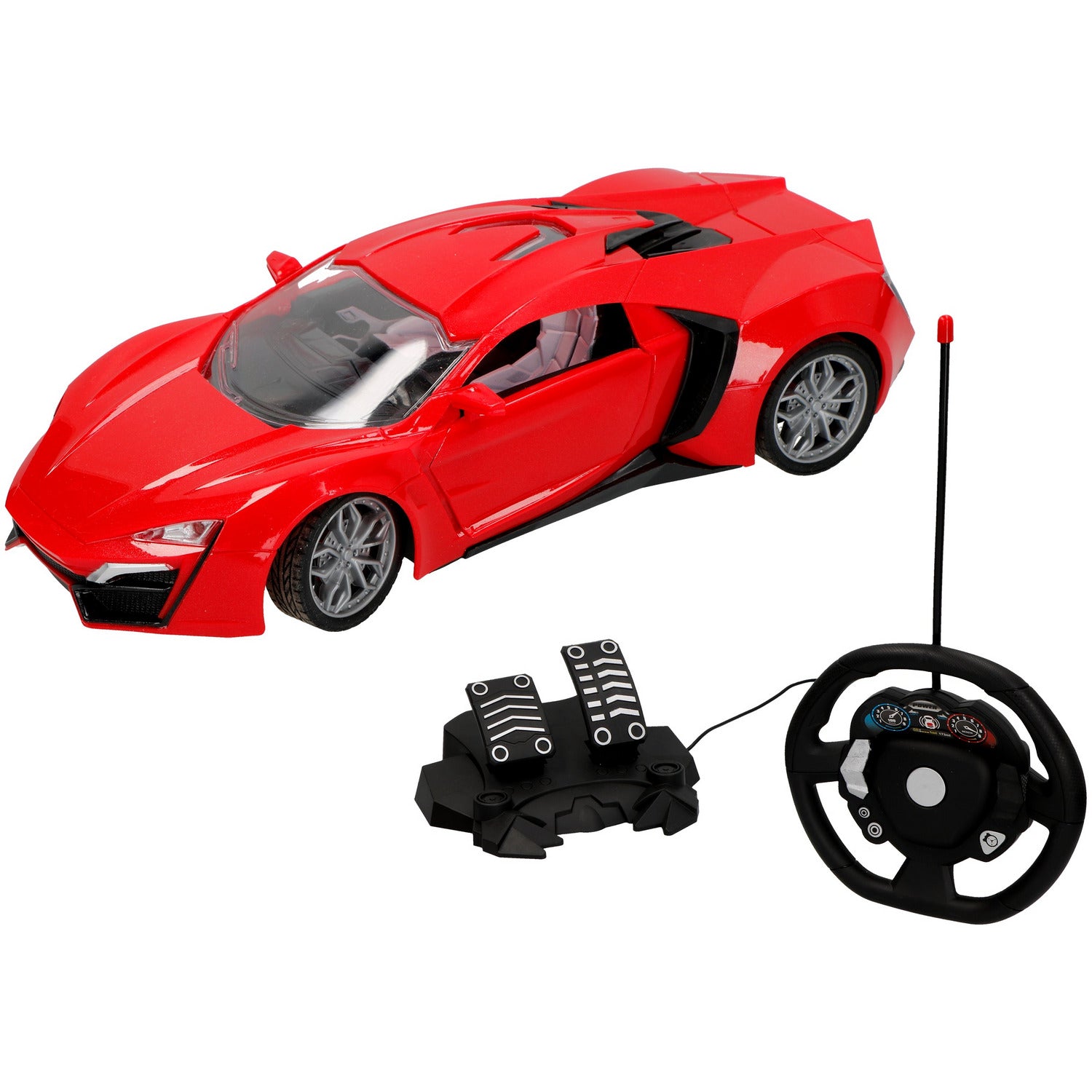 TU GIOCHI - Auto Radiocomandata Car Model con pedaliera – Scala 1:16