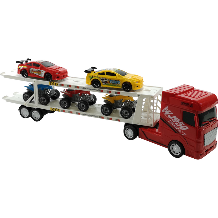 TU GIOCHI - Camion con auto e quad Transport WJ950