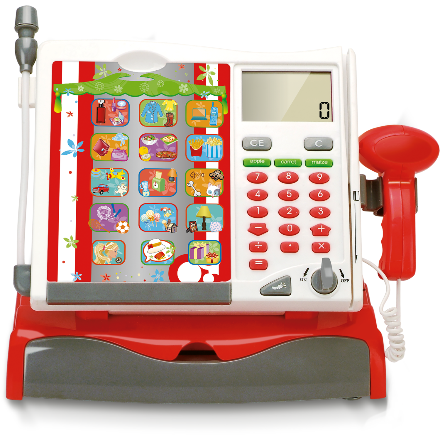 TU GIOCHI - Registratore di Cassa Giocattolo con Luci, Suoni e Accessori