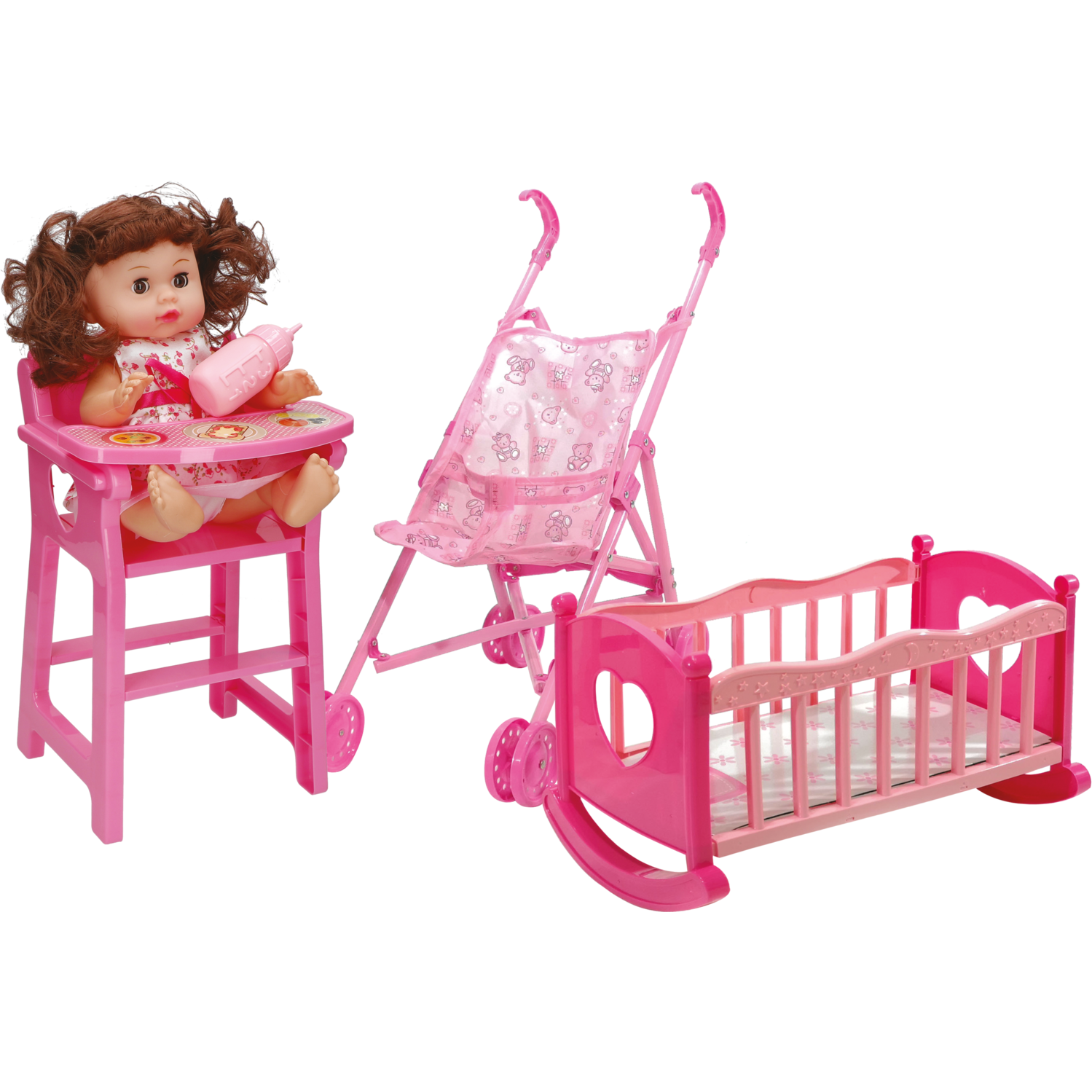 TU GIOCHI - Ludovica Bambola Interattiva 3 in 1 con Accessori