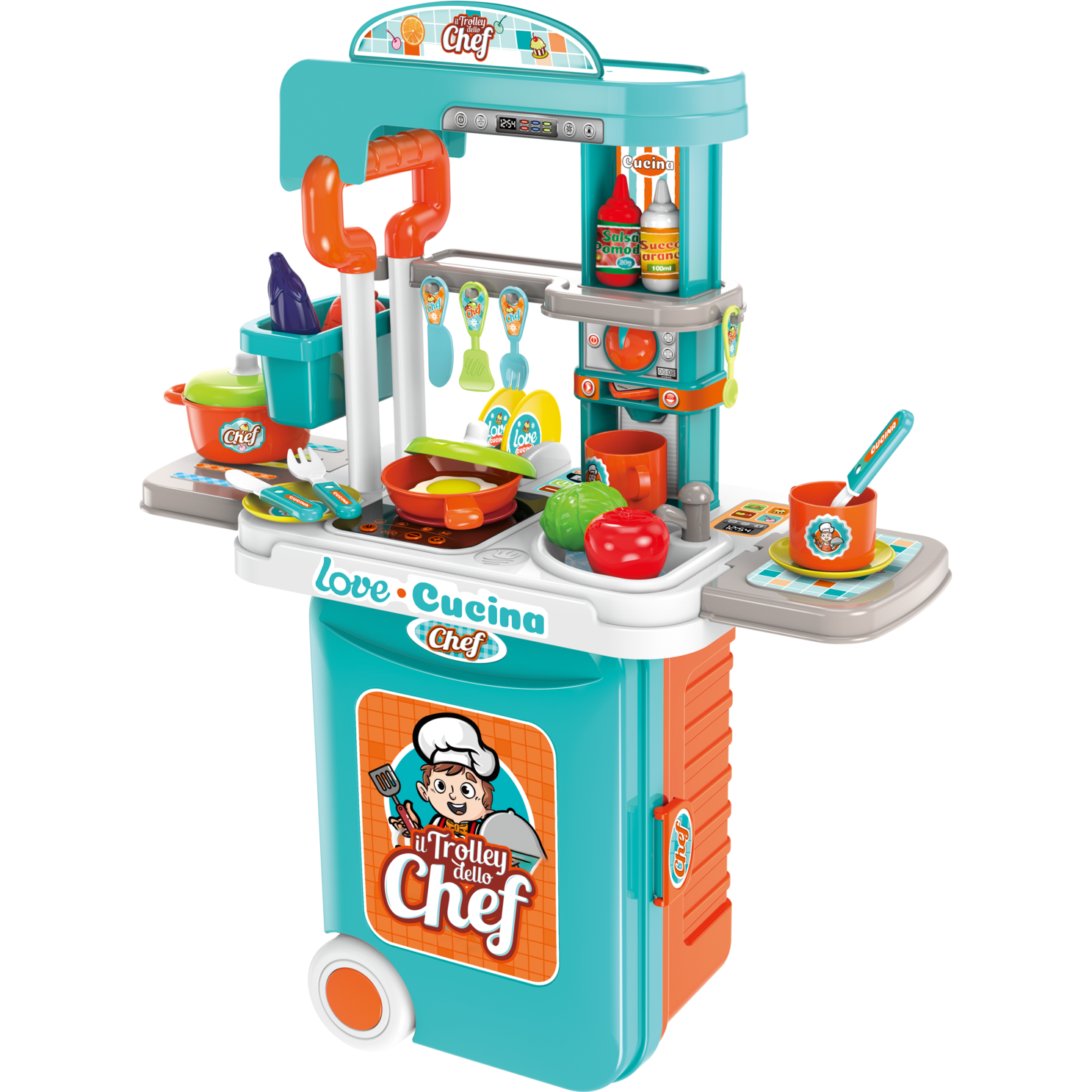 TU GIOCHI - Trolley dello Chef 3 in 1