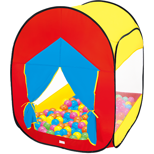 TU GIOCHI - Tenda con 50 Palline Colorate Color Box