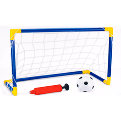 TU GIOCHI - Mini Goal con porta calcio e pallone - h50x79x43 cm