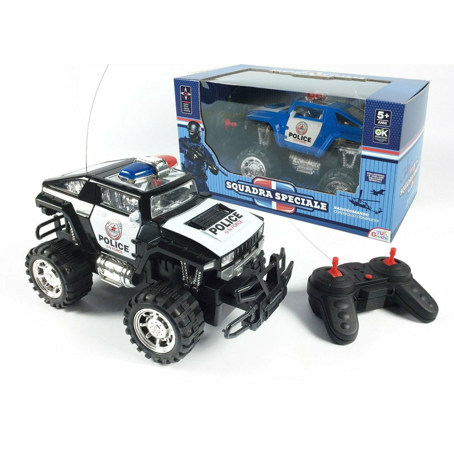 TU GIOCHI - Fuoristrada polizia radiocomandato - Squadra speciale
