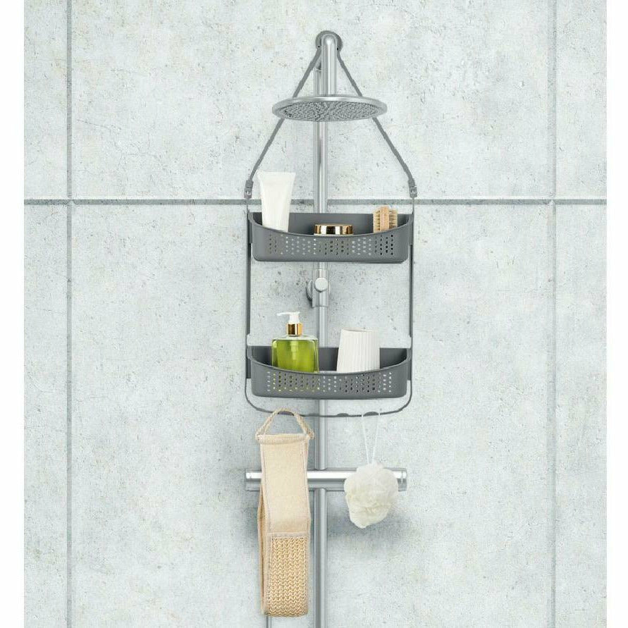 VESTIAMO CASA - Mensola 2 ripiani da doccia