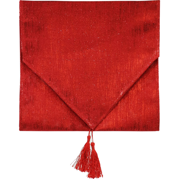 VESTIAMO CASA GRAN NATALE - Runner da Tavola Rosso 180x32 cm - Decorazione natalizia