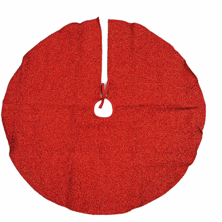 VESTIAMO CASA GRAN NATALE - Copribase albero rosso diametro 90 cm - Decorazione natalizia