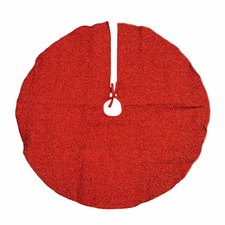 VESTIAMO CASA GRAN NATALE - Copribase albero rosso diametro 120 cm - Decorazione natalizia
