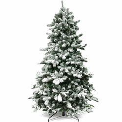VESTIAMO CASA GRAN NATALE - Albero di Natale Tarvisio Innevato - h180 cm diametro alla base 122 cm