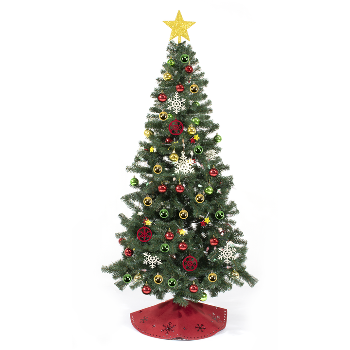 VESTIAMO CASA GRAN NATALE - Albero di Natale Kit classic - h180 cm diametro alla base 94 cm