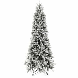 VESTIAMO CASA GRAN NATALE - Albero di Natale Etna Innevato - h210 cm diametro alla base 106 cm