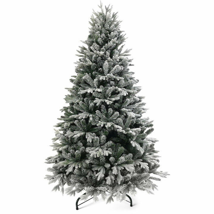 VESTIAMO CASA GRAN NATALE - Albero di Natale Silvestre Innevato - h180 cm diametro alla base 122 cm