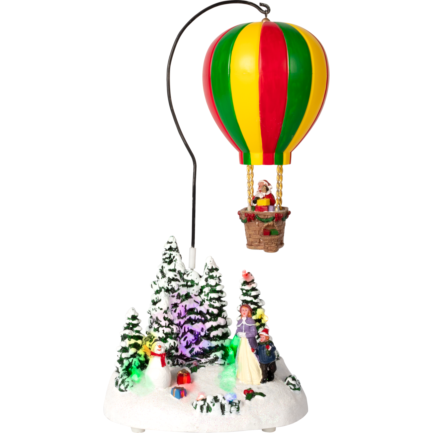 VESTIAMO CASA GRAN NATALE - La Mongolfiera di Babbo Natale h33 cm