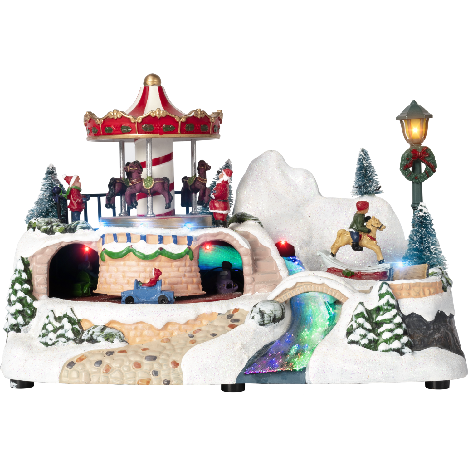 VESTIAMO CASA GRAN NATALE - Il Parco Giochi Incantato h16,5 cm