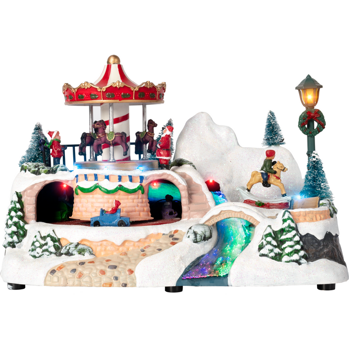 VESTIAMO CASA GRAN NATALE - Il Parco Giochi Incantato h16,5 cm
