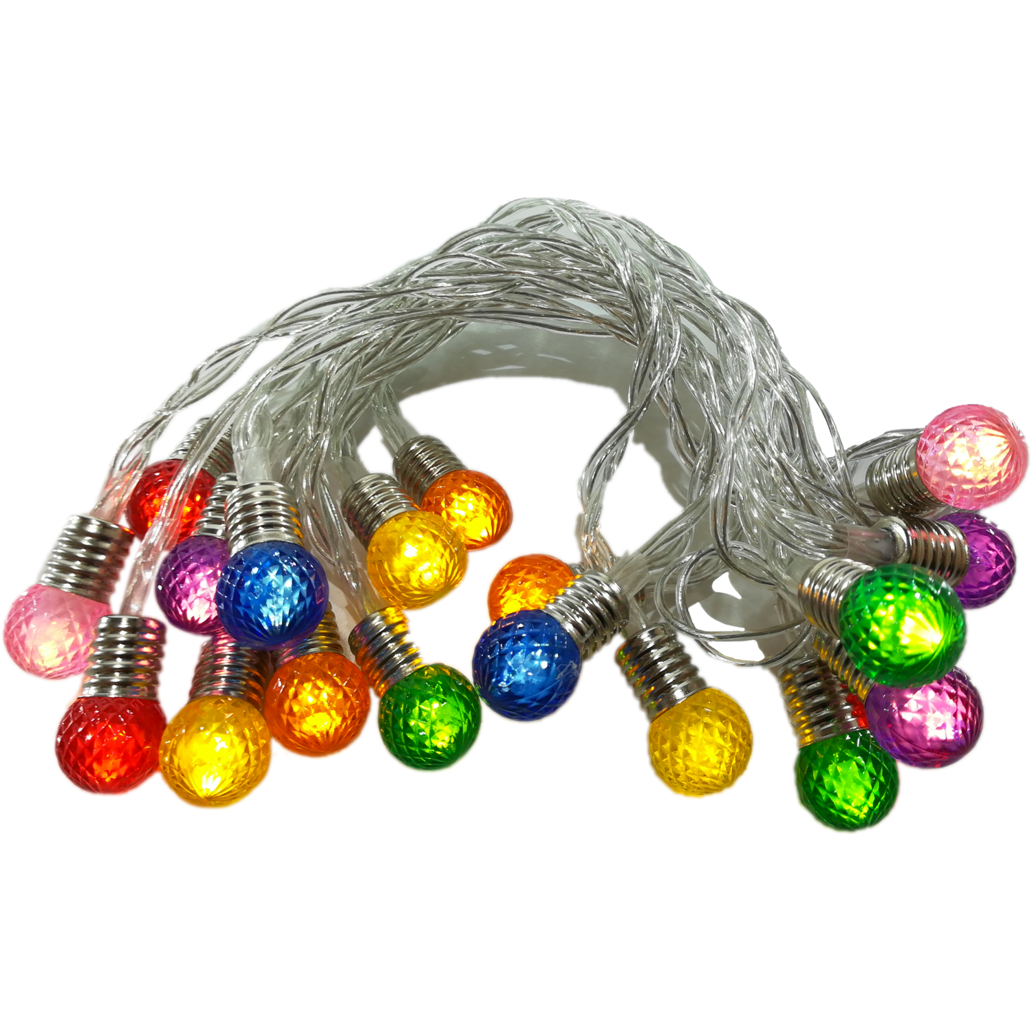 DICTROLUX - Catena Luminosa 20 LED Multicolor 2 metri