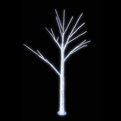 DICTROLUX - Albero luminoso 1108 Led bianco freddo h280cm - Decorazione natalizia