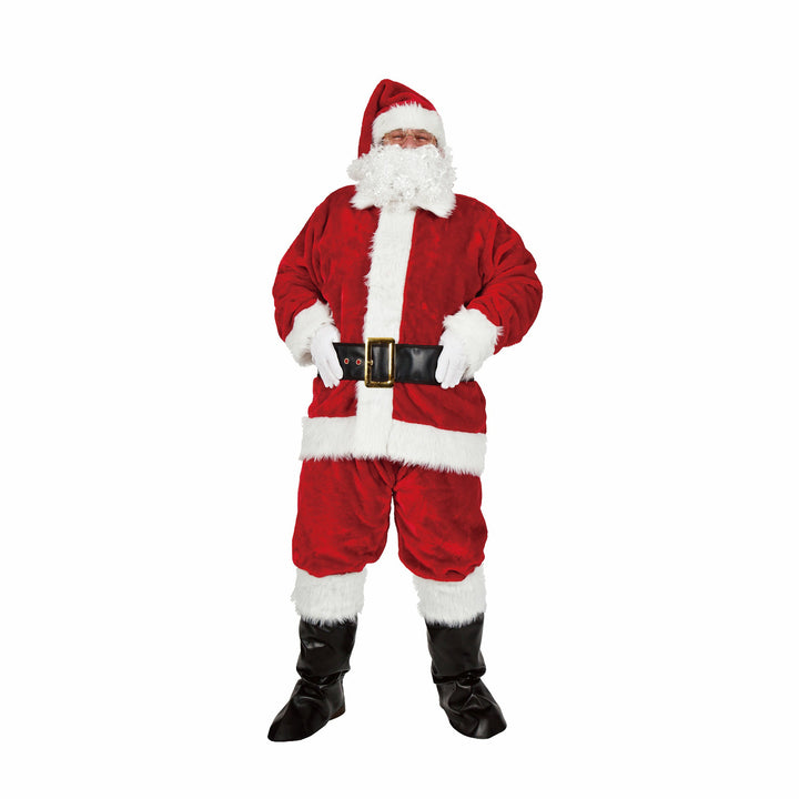 Babbo Natale In Piedi Wintem – Abito Rosso Tradizionale Con Dettagli Realistici, Per Decorare Casa A Natale