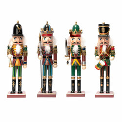 VESTIAMO CASA GRAN NATALE - Schiaccianoci Soldato in legno h30 cm - Decorazione natalizia