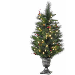 DICTROLUX - Albero luminoso con luci led h95 cm - Decorazione natalizia luminosa