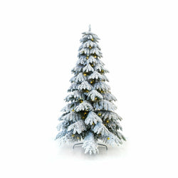 DICTROLUX - Albero di Natale Acero Innevato con 400 led h180 cm - Decorazione natalizia luminosa