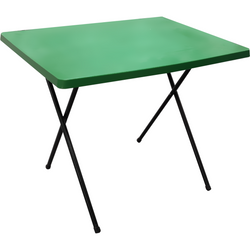 VESTIAMO CASA - Tavolo verde richiudibile 2 altezze regolabili - h60cm