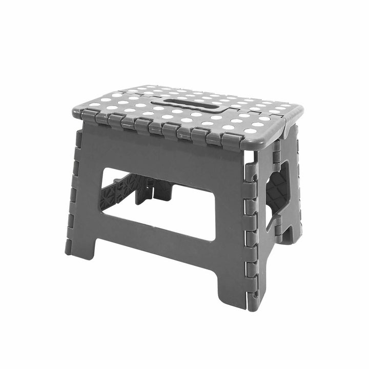 VESTIAMO CASA - Sgabello Pieghevole in Plastica - h22x28,5x21,5 cm