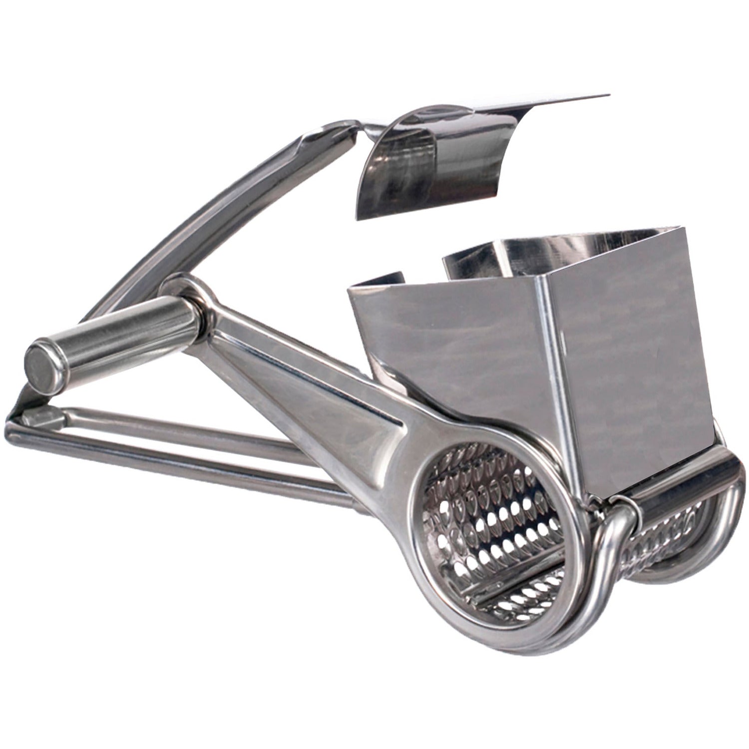 GUSTO CASA - Grattugia a rullo manuale in acciaio inox